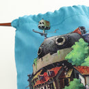 LOEWE Studio Ghibli Collaboration Howl's Moving Castle Nylon Blue Auth 167403SAM-22