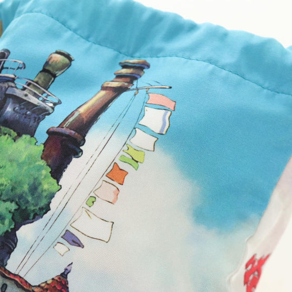 LOEWE Studio Ghibli Collaboration Howl's Moving Castle Nylon Blue Auth 167403SAM