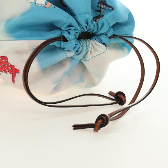 LOEWE Studio Ghibli Collaboration Howl's Moving Castle Nylon Blue Auth 167403SAM
