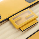 FENDI Dragonite FENDIxFRGMTxPOKÉMON Mamma Baguette Bag Leather Auth 167404SM-25