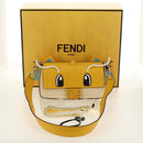 FENDI Dragonite FENDIxFRGMTxPOKÉMON Mamma Baguette Bag Leather Auth 167404SM-12