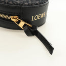 LOEWE × Studio Ghibli Cookie Pouch No-Face Bag Canvas Black Gold Auth 167410SM-9