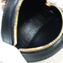 LOEWE × Studio Ghibli Cookie Pouch No-Face Bag Canvas Black Gold Auth 167410SM-10