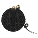 LOEWE × Studio Ghibli Cookie Pouch No-Face Bag Canvas Black Gold Auth 167410SM-2