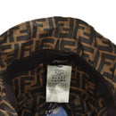 FENDI x FRGMT x POKÉMON ZUCCA Canvas Bucket Hat Mini-Dragon Brown Auth 167411SM-15