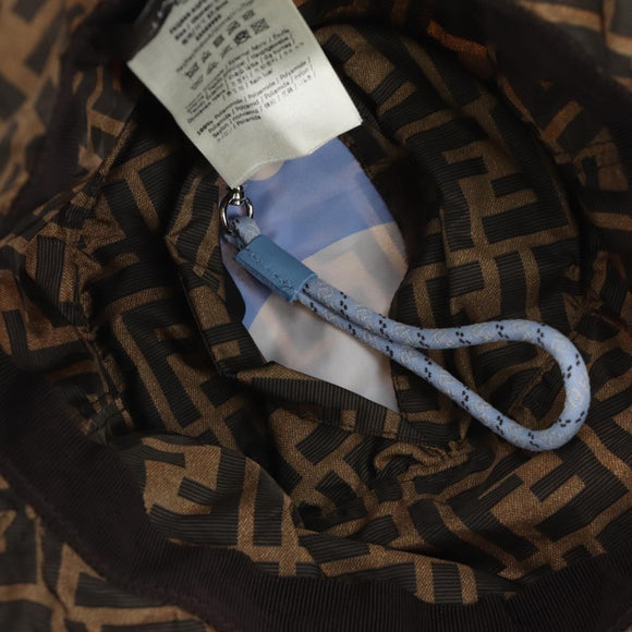 FENDI x FRGMT x POKÉMON ZUCCA Canvas Bucket Hat Mini-Dragon Brown Auth 167411SM