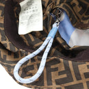 FENDI x FRGMT x POKÉMON ZUCCA Canvas Bucket Hat Mini-Dragon Brown Auth 167411SM-19