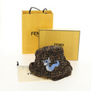 FENDI x FRGMT x POKÉMON ZUCCA Canvas Bucket Hat Mini-Dragon Brown Auth 167411SM-12