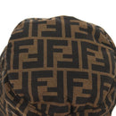 FENDI x FRGMT x POKÉMON ZUCCA Canvas Bucket Hat Mini-Dragon Brown Auth 167411SM-6