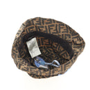 FENDI x FRGMT x POKÉMON ZUCCA Canvas Bucket Hat Mini-Dragon Brown Auth 167411SM-7