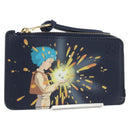 LOEWE × Studio Ghibli Howl's Moving Castle Card Case Leather Navy Auth 167414SM-1