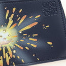LOEWE × Studio Ghibli Howl's Moving Castle Card Case Leather Navy Auth 167414SM-19