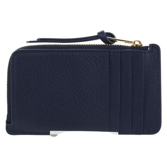 LOEWE × Studio Ghibli Howl's Moving Castle Card Case Leather Navy Auth 167414SM