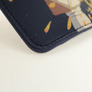 LOEWE × Studio Ghibli Howl's Moving Castle Card Case Leather Navy Auth 167414SM-7