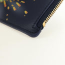 LOEWE × Studio Ghibli Howl's Moving Castle Card Case Leather Navy Auth 167414SM-14
