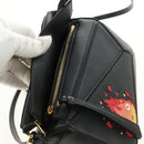 LOEWE × Studio Ghibli Howl's Calcifer Puzzle Mini Bag 2way Black Auth 167415SM-22