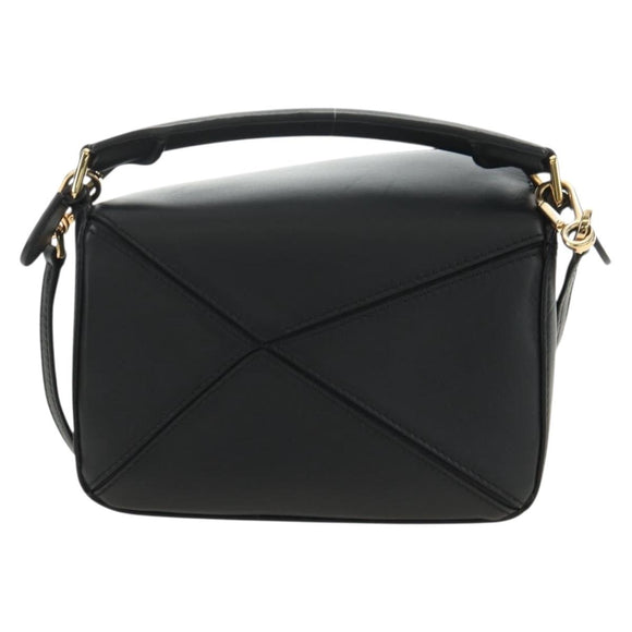 LOEWE × Studio Ghibli Howl's Calcifer Puzzle Mini Bag 2way Black Auth 167415SM