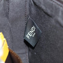 FENDI Dragonite Zucca Canvas FRGMT POKÉMON Bag Black Silver Brown Auth 167417SM-26