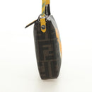 FENDI Dragonite Zucca Canvas FRGMT POKÉMON Bag Black Silver Brown Auth 167417SM-5
