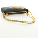 FENDI Dragonite Zucca Canvas FRGMT POKÉMON Bag Black Silver Brown Auth 167417SM-7