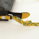 FENDI Dragonite Zucca Canvas FRGMT POKÉMON Bag Black Silver Brown Auth 167417SM-9