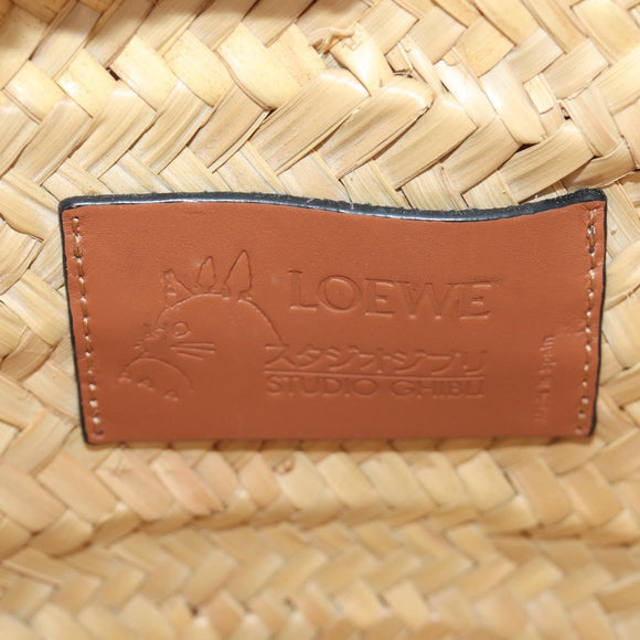 LOEWE × Studio Ghibli My Neighbor Totoro Pitch Black Basket Small Auth 167425M