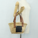 LOEWE × Studio Ghibli My Neighbor Totoro Pitch Black Basket Small Auth 167425M-24