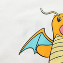 FENDI x FRGMT x POKÉMON Dragonite T Shirt Cotton White Auth 167426SAM-6