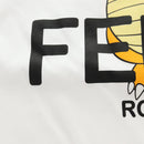 FENDI x FRGMT x POKÉMON Dragonite T Shirt Cotton White Auth 167426SAM-8