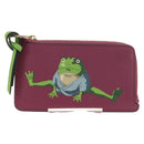 LOEWE × Studio Ghibli Green Frog From Spirited Away Case Leather Auth 167428SM-13