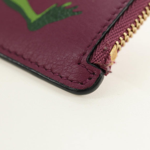 LOEWE × Studio Ghibli Green Frog From Spirited Away Case Leather Auth 167428SM