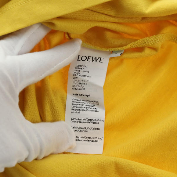 LOEWE × Ghibli Totoro T-Shirt Medium Totoro Cotton Yellow Auth 167432SM
