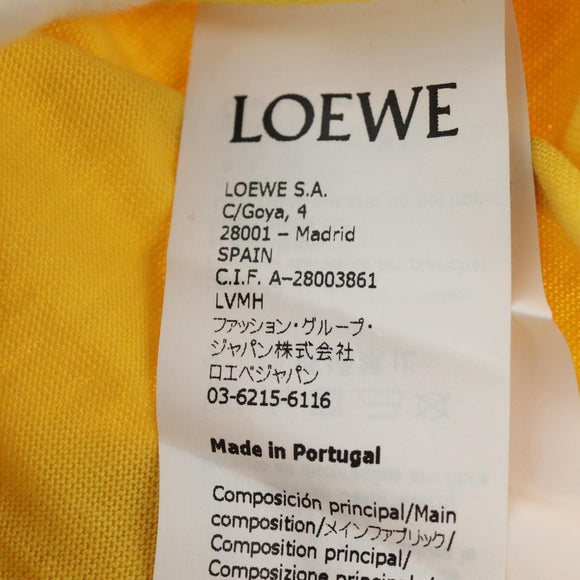 LOEWE × Ghibli Totoro T-Shirt Medium Totoro Cotton Yellow Auth 167432SM