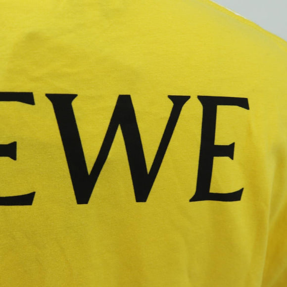 LOEWE × Ghibli Totoro T-Shirt Medium Totoro Cotton Yellow Auth 167432SM