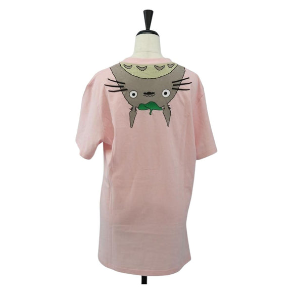 LOEWE × Studio Ghibli My Neighbor Totoro T Shirt Cotton Pink Auth 167433SM