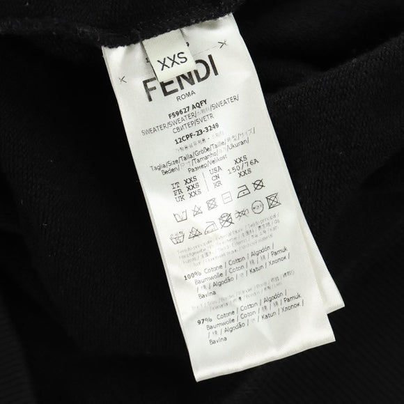 FENDI FENDI x FRGMT x POKÉMON Parker Kairyu Cotton Black Auth 167434SM