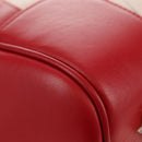 LOEWE × Studio Ghibli Amazona 19 Baby Mouse Hand Bag Leather Red Auth 167438SM-18