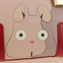 LOEWE × Studio Ghibli Amazona 19 Baby Mouse Hand Bag Leather Red Auth 167438SM-25