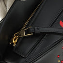 LOEWE × Studio Ghibli Puzzle Bag Calcifer Hand Bag Leather Black Auth 167439SM-24