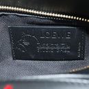 LOEWE × Studio Ghibli Puzzle Bag Calcifer Hand Bag Leather Black Auth 167439SM-27