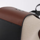 LOEWE × Ghibli Mini Hammock Soot Sprites Hand Bag Leather Brown Auth 167441SM-16