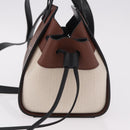 LOEWE × Ghibli Mini Hammock Soot Sprites Hand Bag Leather Brown Auth 167441SM-3