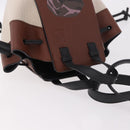 LOEWE × Ghibli Mini Hammock Soot Sprites Hand Bag Leather Brown Auth 167441SM-6