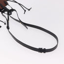 LOEWE × Ghibli Mini Hammock Soot Sprites Hand Bag Leather Brown Auth 167441SM-9