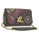 LOUIS VUITTON Monogram Kabuki Twist MM Shoulder Bag LV Auth 167444A-1