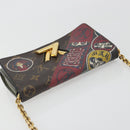 LOUIS VUITTON Monogram Kabuki Twist MM Shoulder Bag LV Auth 167444A-6