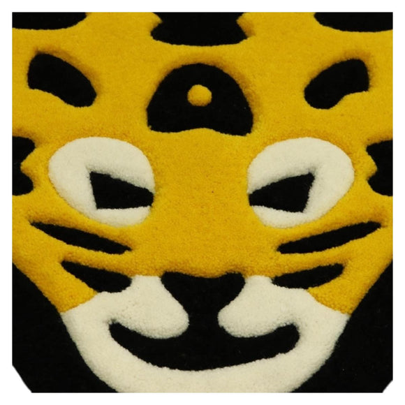 LOUIS VUITTON X NIGO Tiger Carpet Canvas Yellow Black GI0719 LV Auth 167449SM