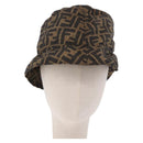 FENDI x FRGMT x POKEMON Bucket Dratini Hat Nylon Brown Blue Auth 167450SM-13