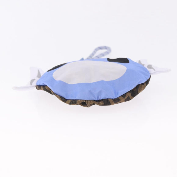 FENDI x FRGMT x POKEMON Bucket Dratini Hat Nylon Brown Blue Auth 167450SM