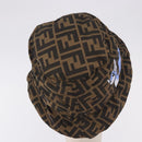 FENDI x FRGMT x POKEMON Bucket Dratini Hat Nylon Brown Blue Auth 167450SM-6